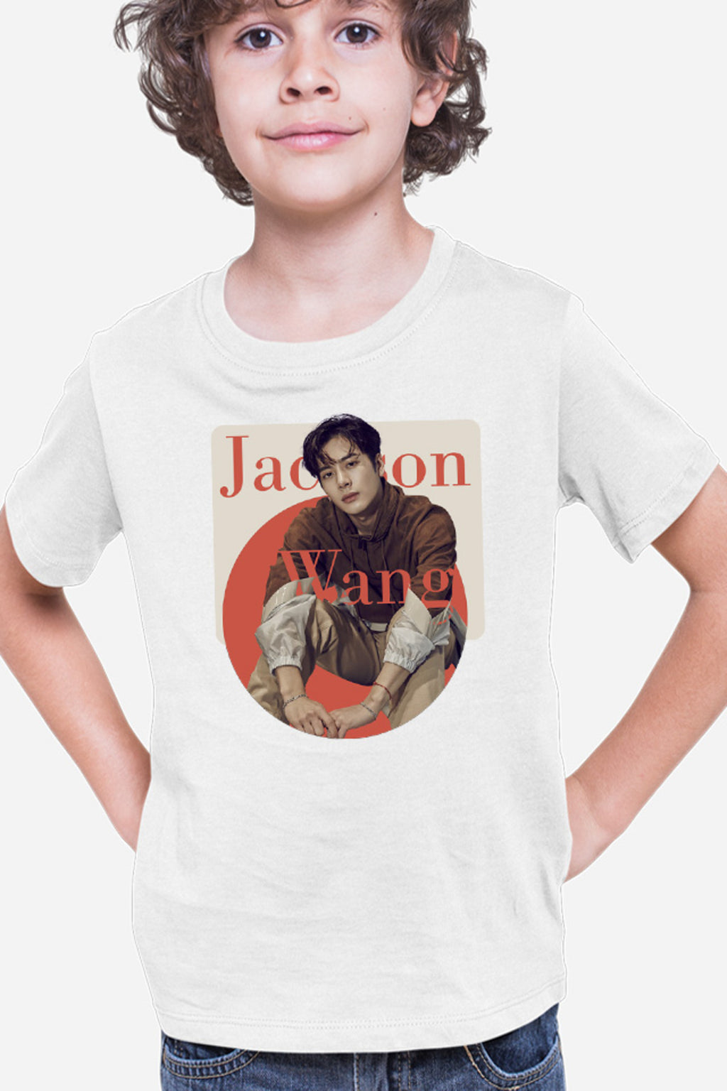Tricou copii Got7 Jackson Wang Chinese Rapper Dancer Multi Talent