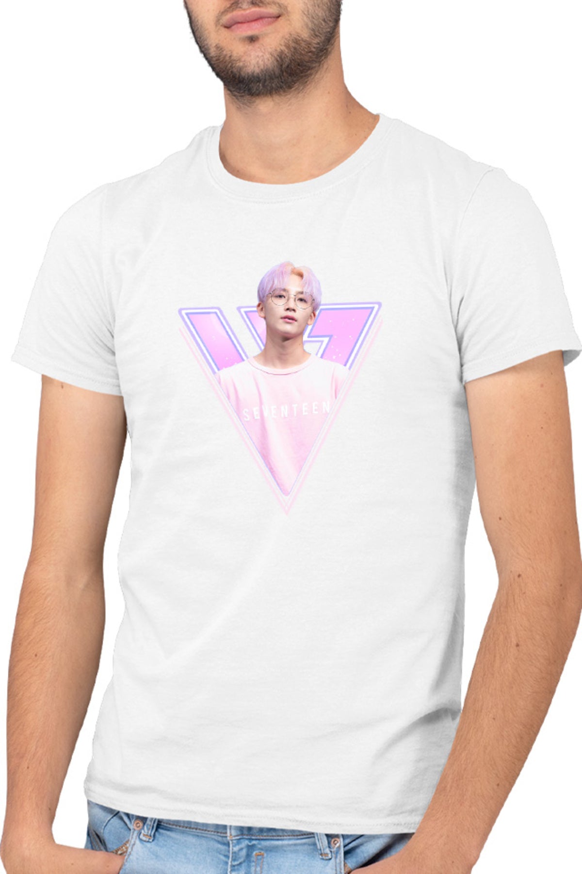 Tricou barbati Seventeen JEONGHAN Baby Idol Music Debut