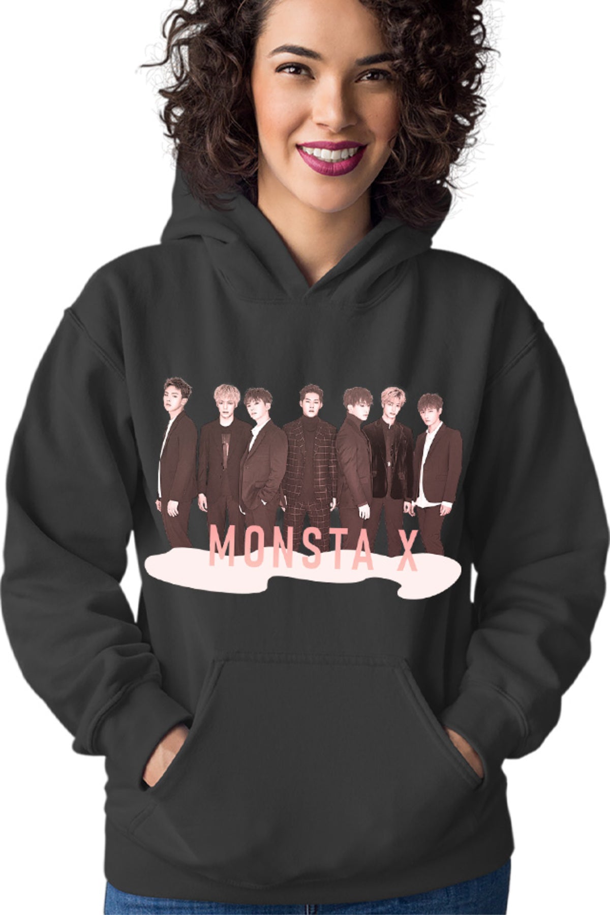 Hanorac dama Monsta X Group Korean Artist MTV Dance Performance