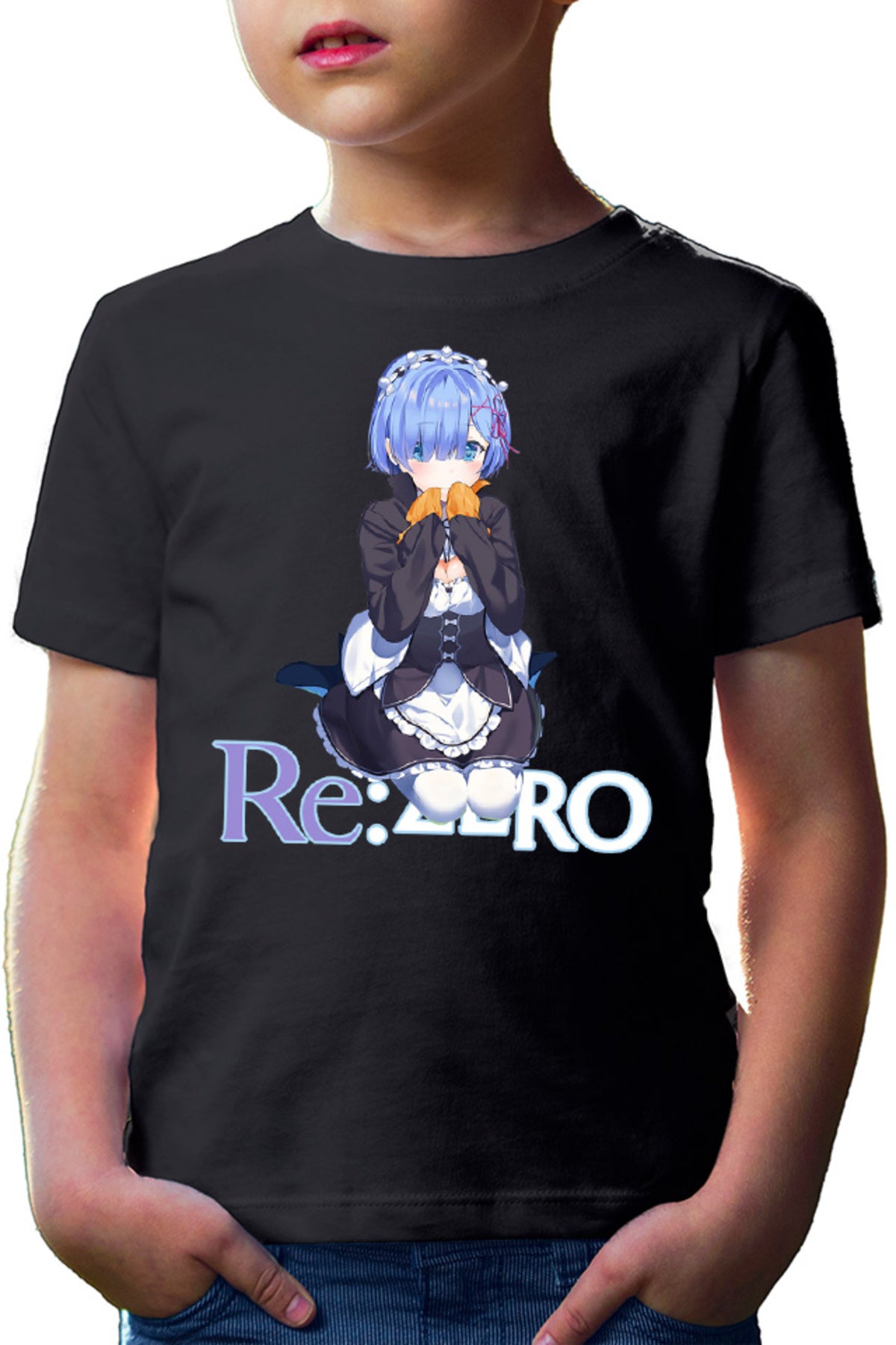 Tricou copii Re Zero REM Subaru Anime Psychological Tappei Nagatsuki