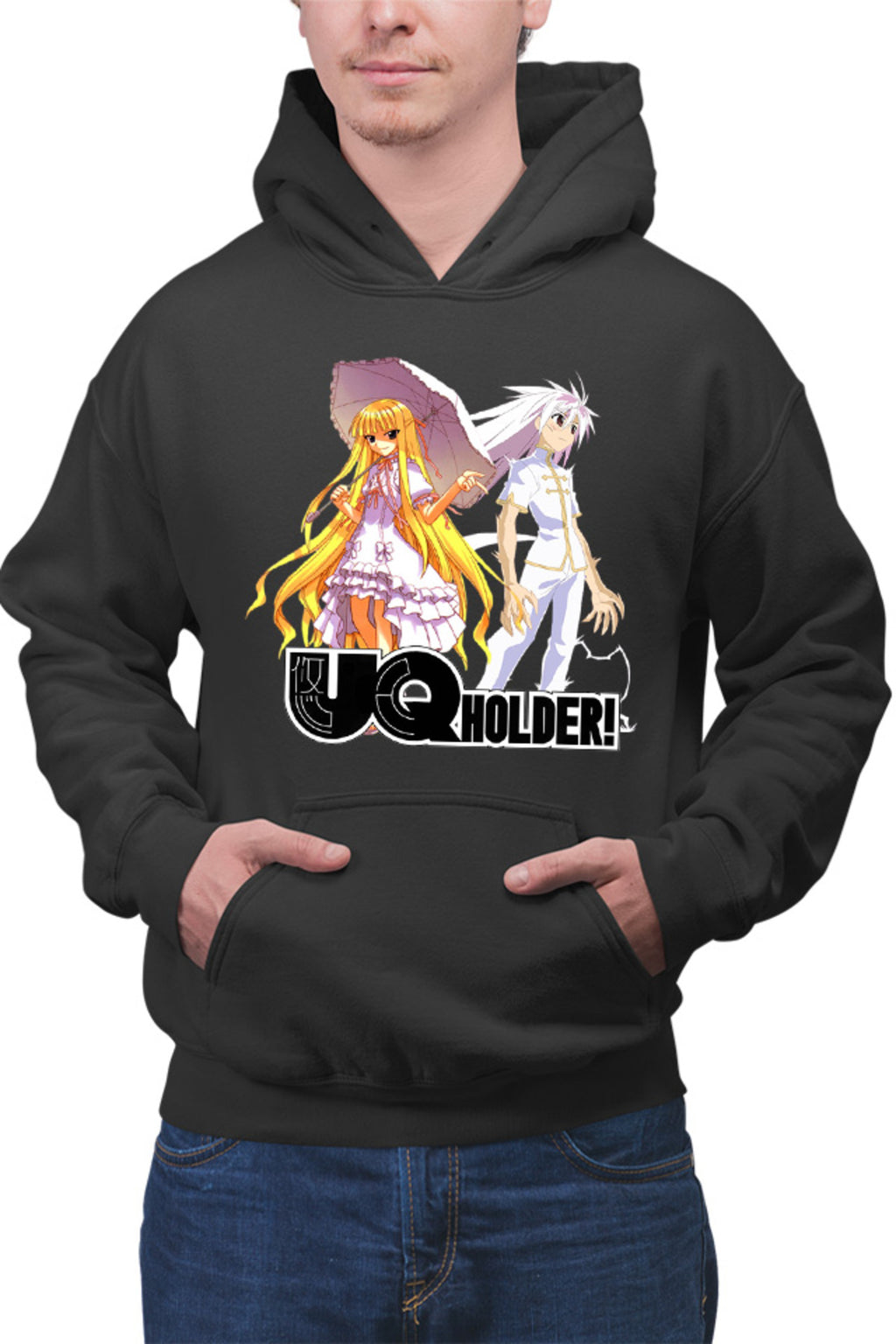 Hanorac barbati UQ Holder Holder Negi McDowell Monster Animeeater