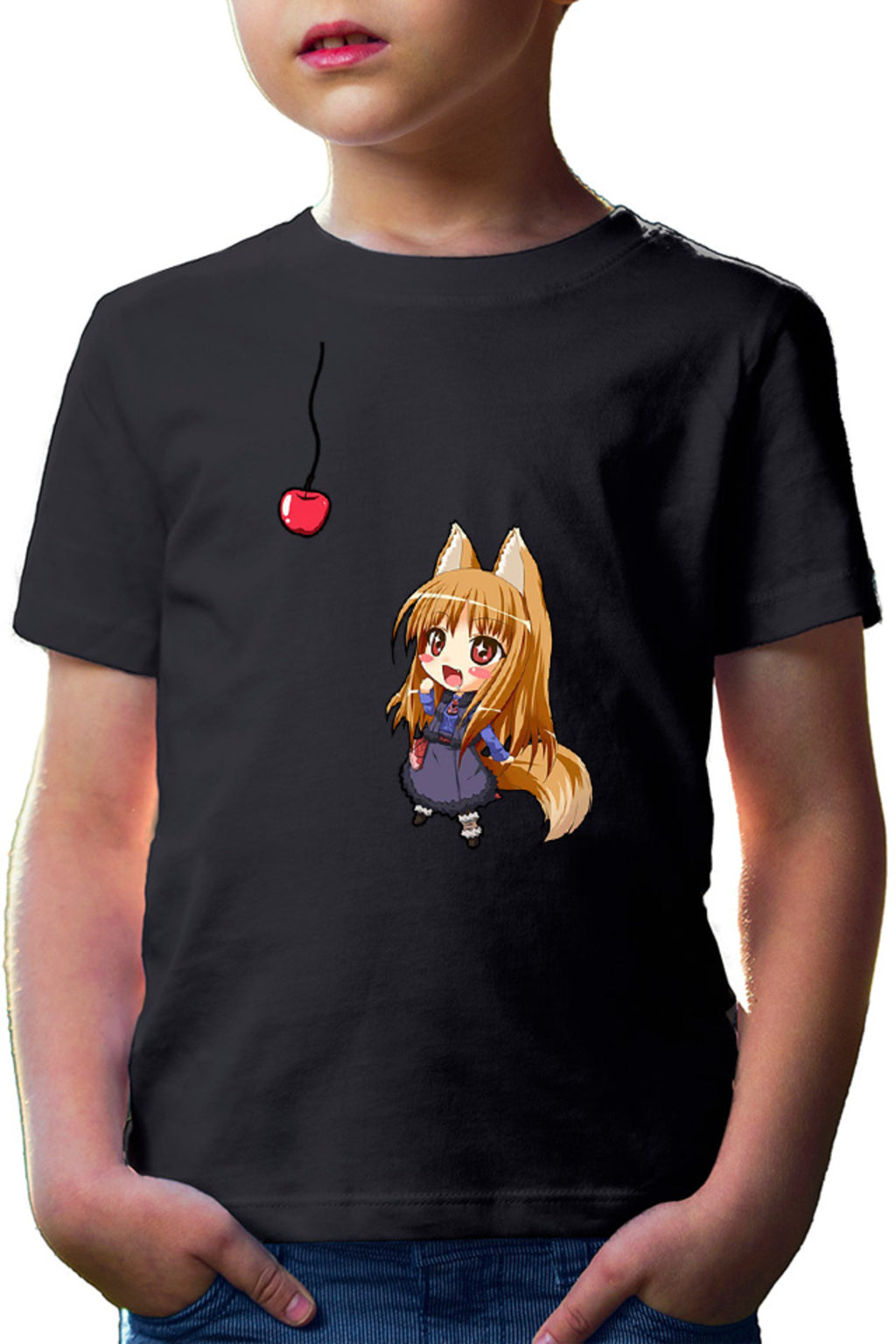 Tricou copii Spice And Wolf Holo Anime Love Manga Chibi