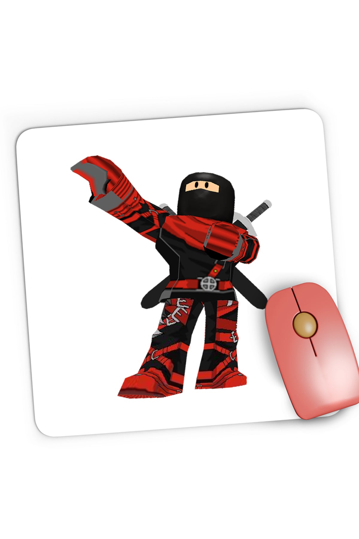 Mousepad Gaming Roblox Ninjago Deadpool Game, 21x19 cm