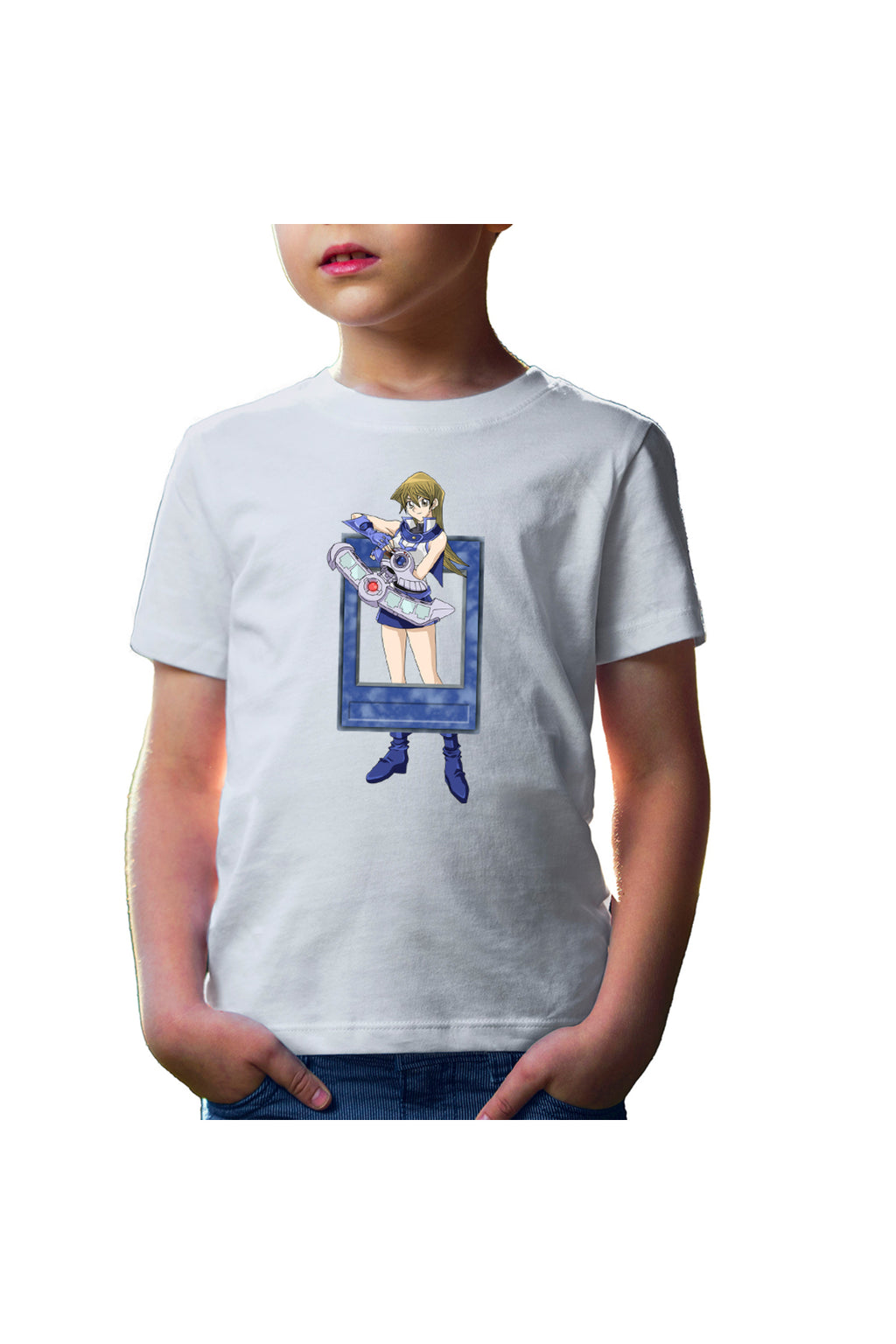 Tricou copii Yu Gi Oh Alexis Rhodes Anime Girl Manga Player