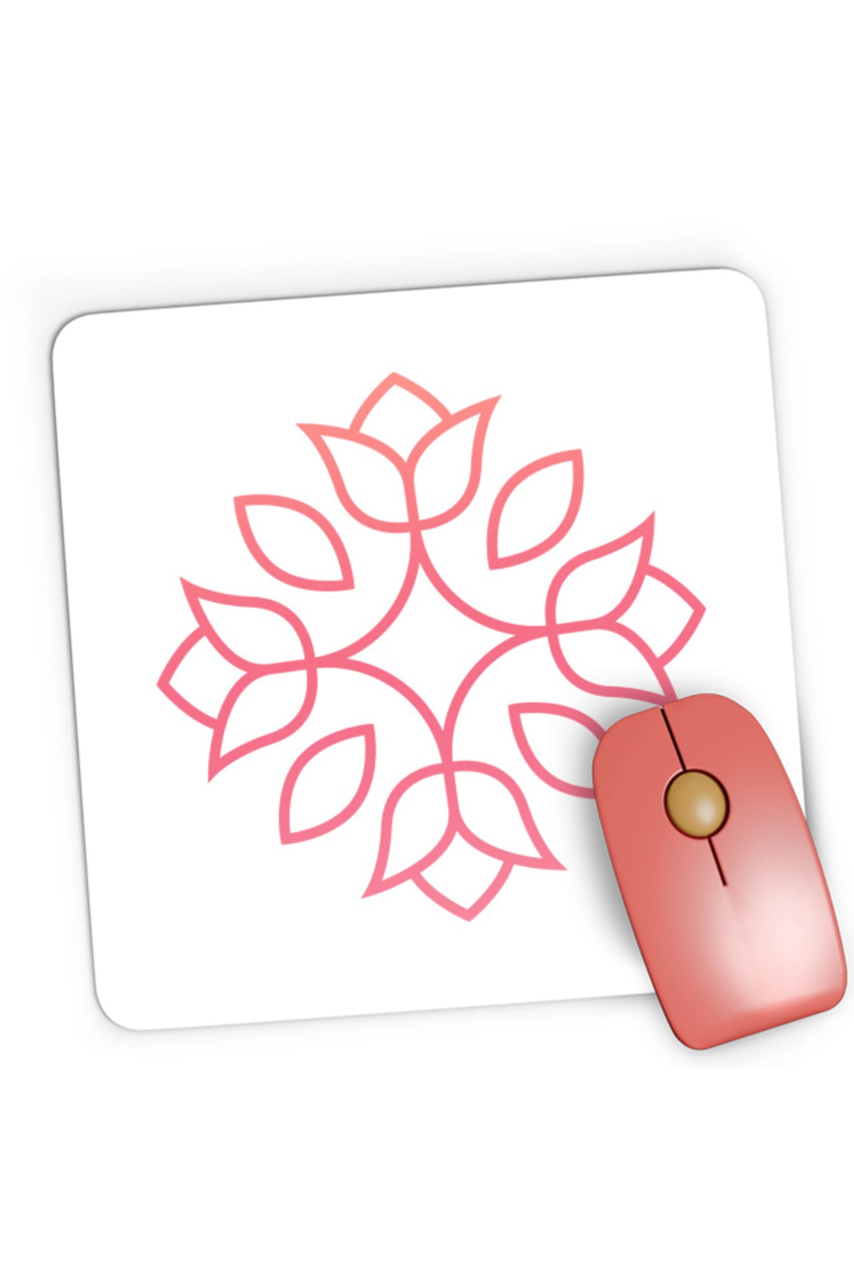 Mousepad Gaming Mamamoo Flower Musician Star Wind Sun Logo, 21x19 cm