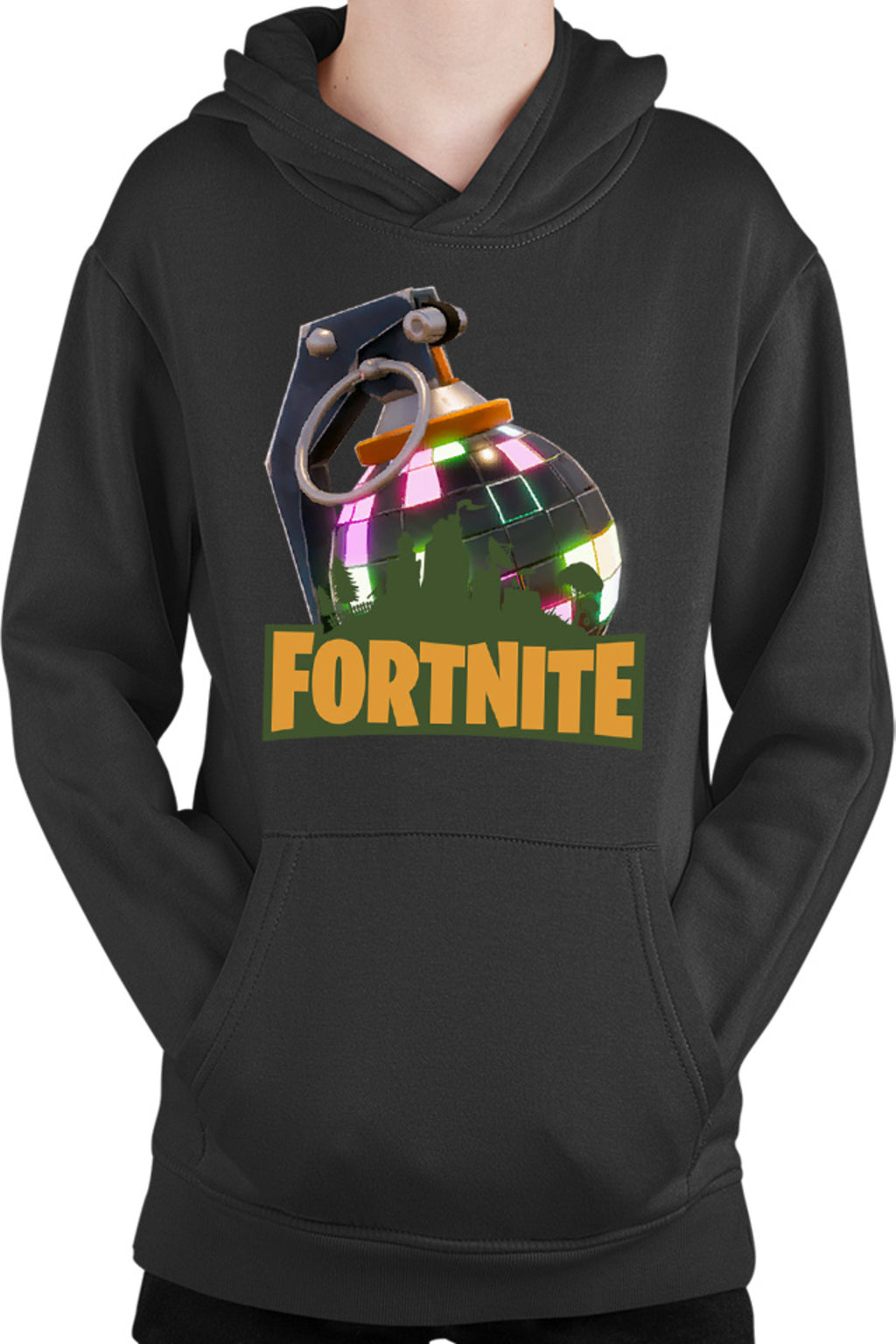 Hanorac copii Fortnite Colorful Game Children Skins Building Map