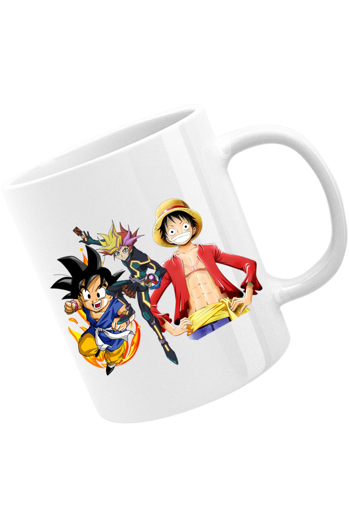 Cana Yu Gi Oh Songoku One Piece Yugi Mutou Desene, alba, 330 ml