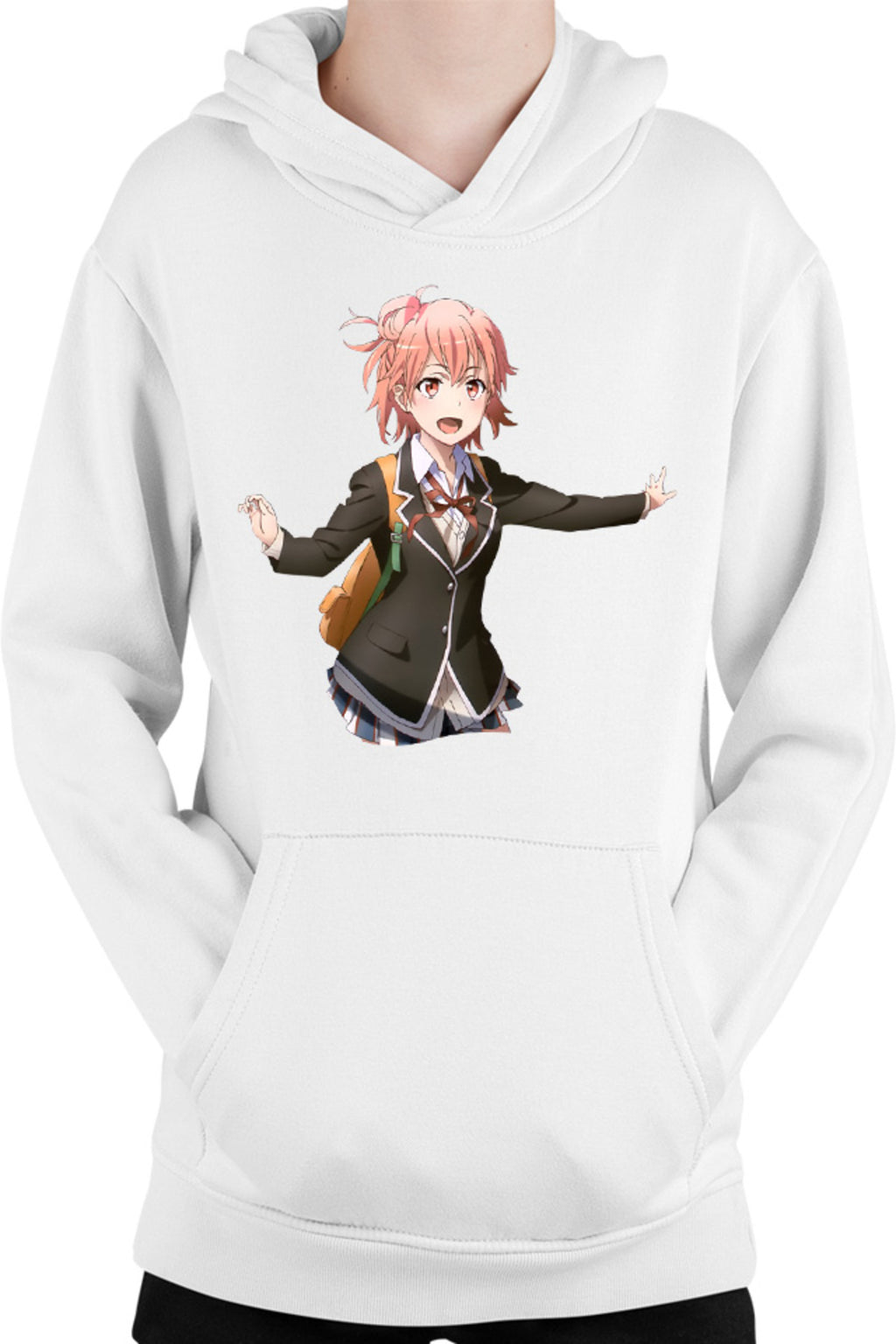Hanorac copii OreGairu Yui Playfull Tsundere Weeb Animation