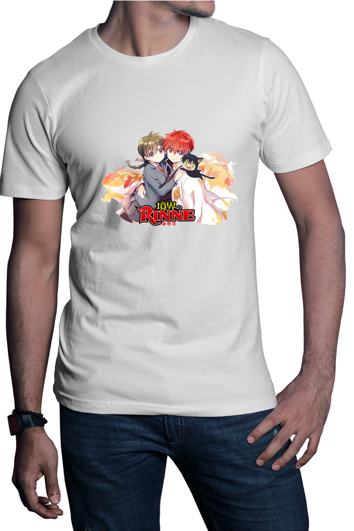 Tricou barbati Rin-ne Rin Sakura Cat Rumiko Takahashi