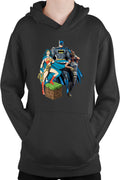 Hanorac copii Wonder Woman Minecraft Grass Cube Batman Fortnite Dance