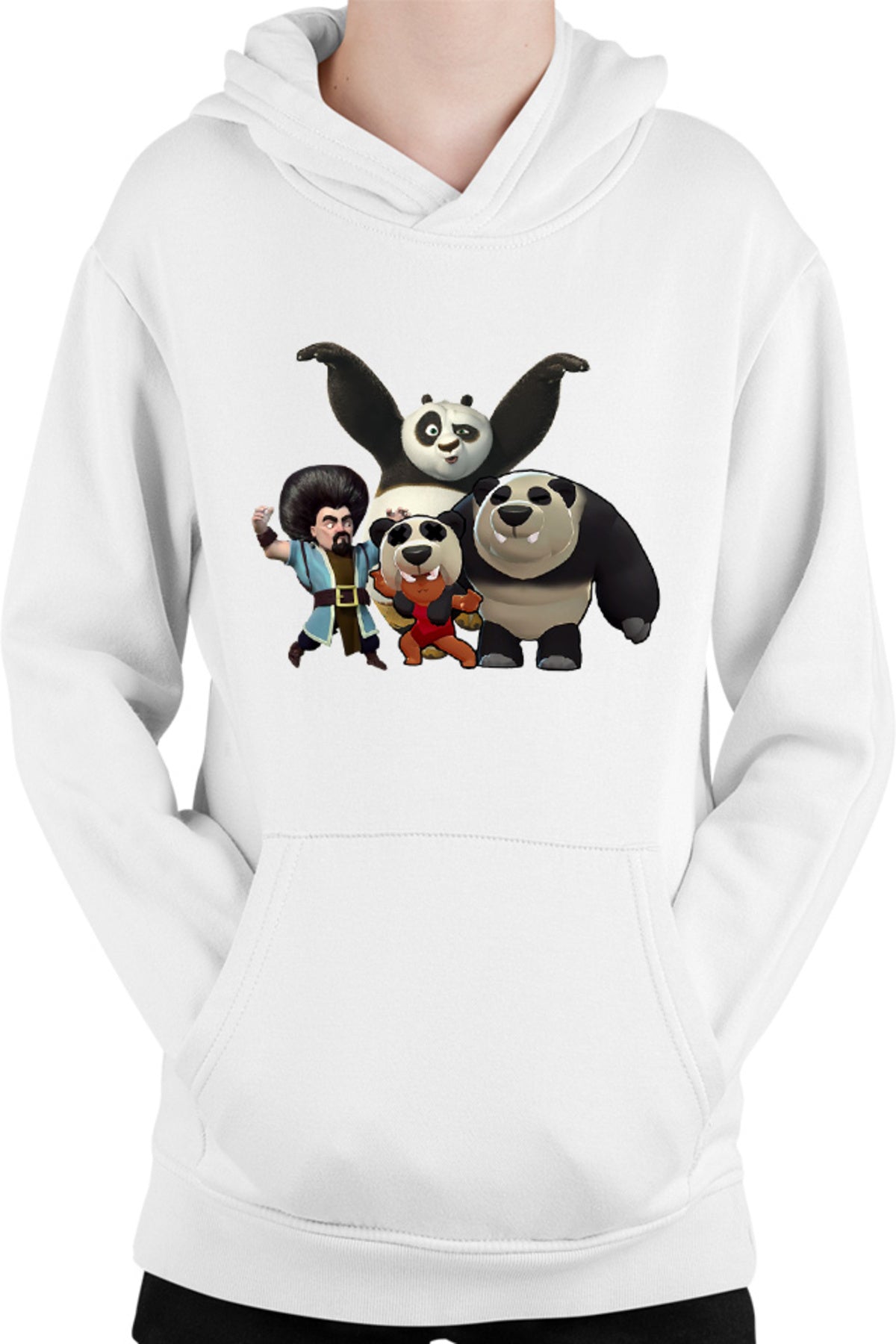Hanorac copii Brawl Stars Panda Arena Kung Fu Clash Royale Supercell