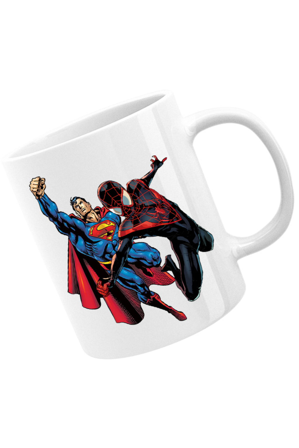 Cana Spiderman Superman Mission Venom, alba, 330 ml