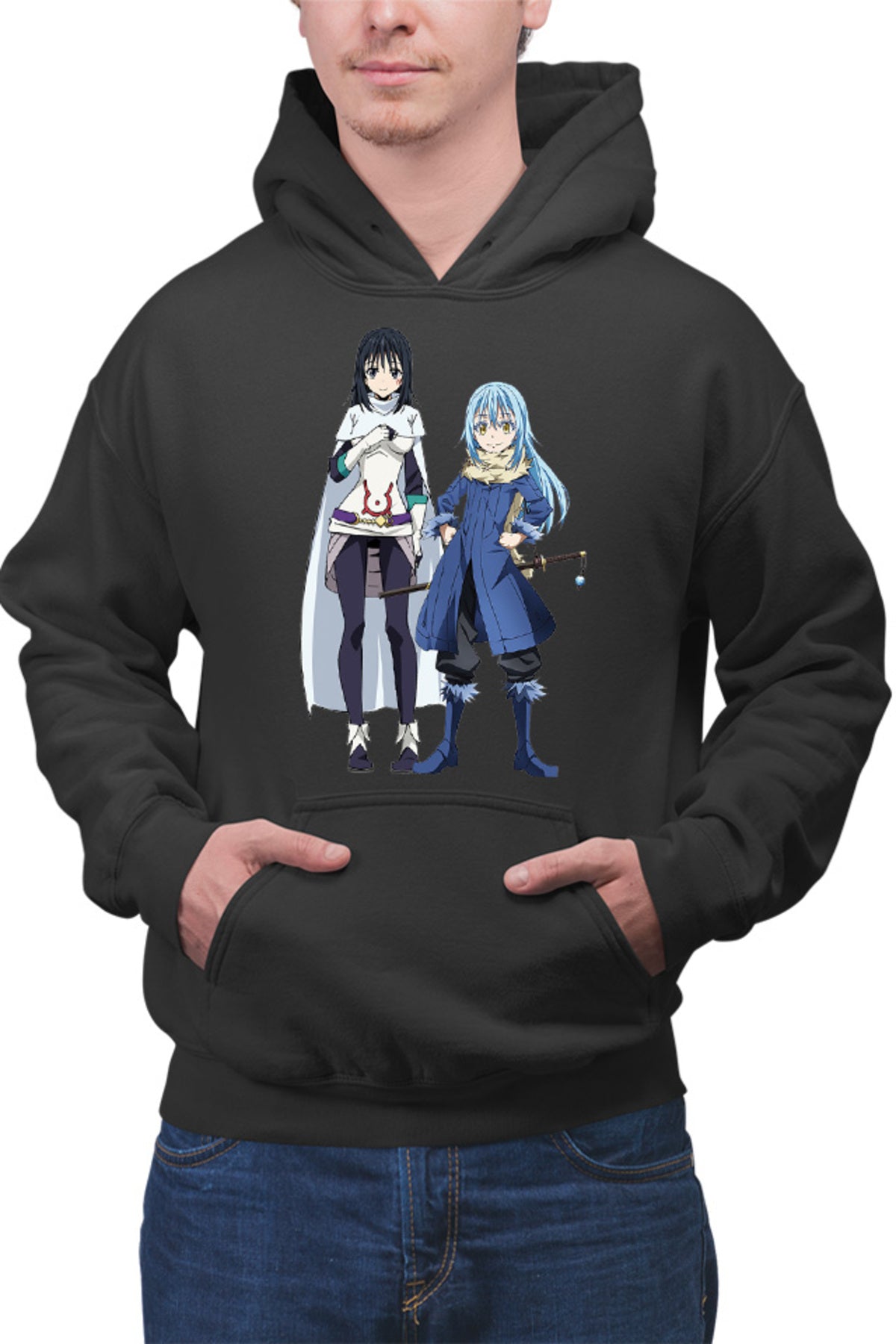 Hanorac barbati TenSura Slime Isekai Shizue Rinmuru Master Student Fantasy