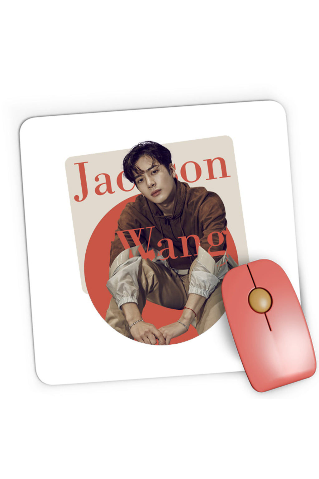 Mousepad Gaming Got7 Jackson Wang Chinese Rapper Dancer Multi Talent, 21x19 cm