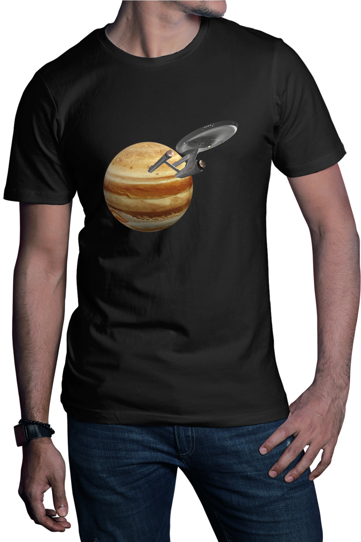 Tricou barbati Star Trek USS Enterprise Starship Jupiter