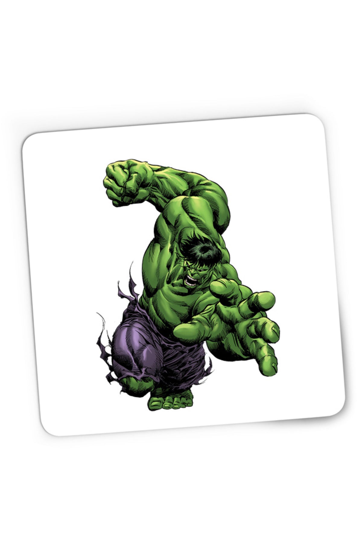 Mousepad Gaming Hulk Illustration Help Comic Book Animation Movie, 21x19 cm