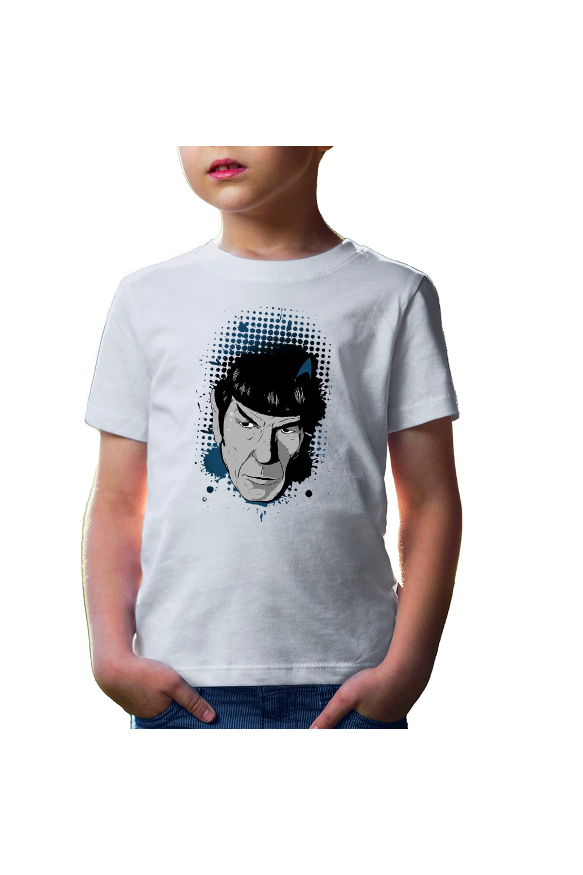 Tricou copii Star Trek Spock Picard Dincolo de Infinit