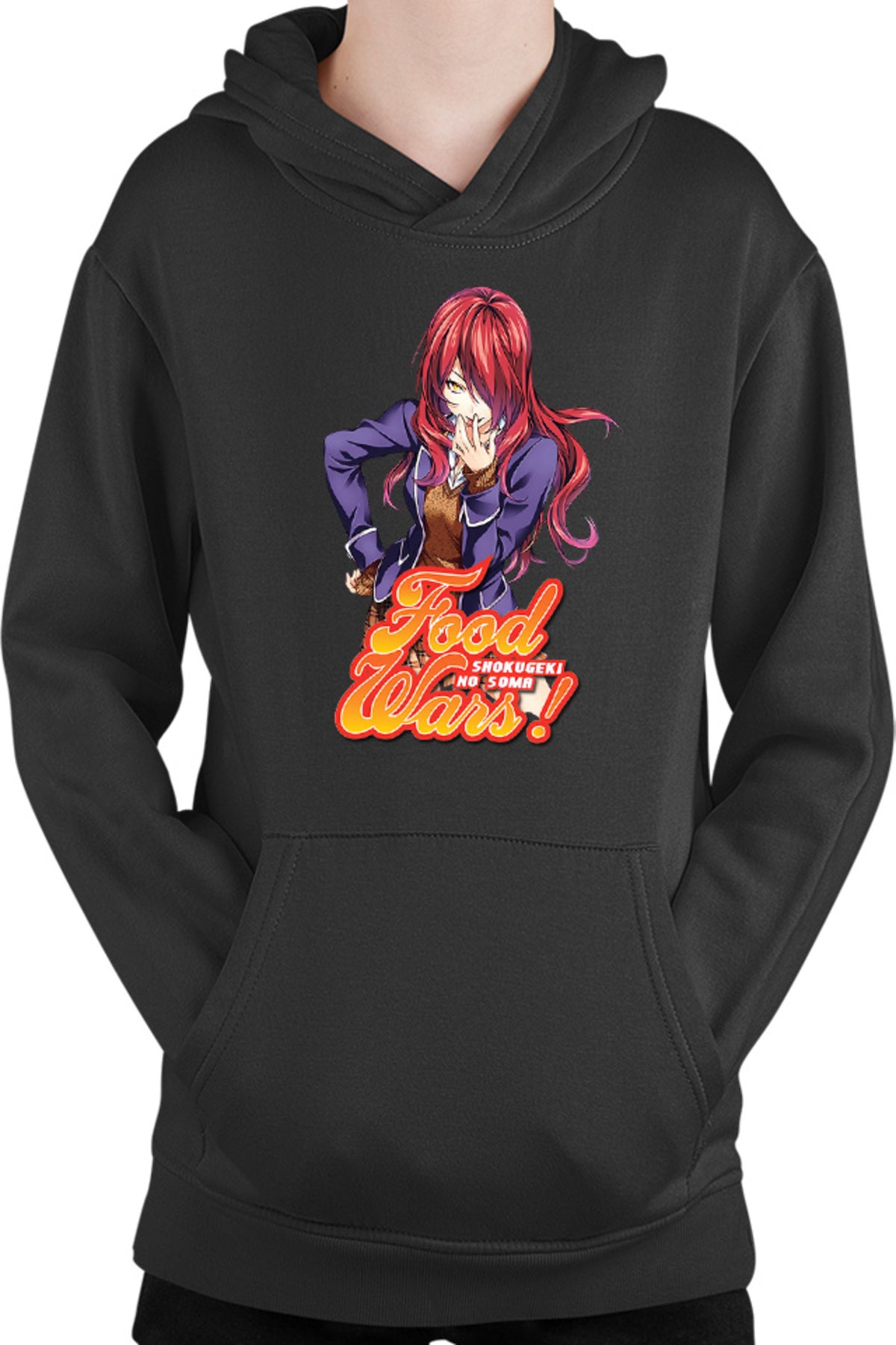 Hanorac copii Food Wars Kobayashi Rindou School Uniform