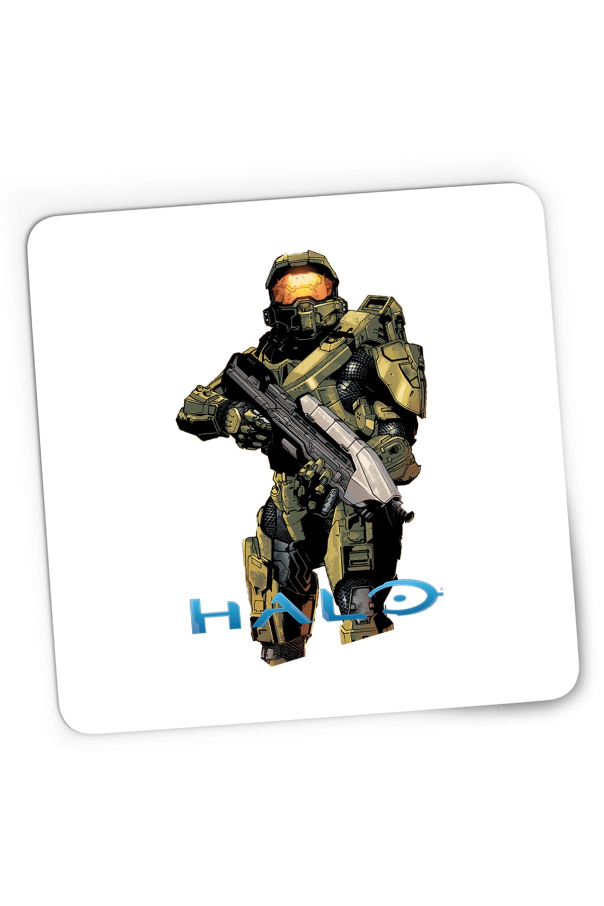 Mousepad Gaming Halo Spartan Soldier Army Hero Master, 21x19 cm