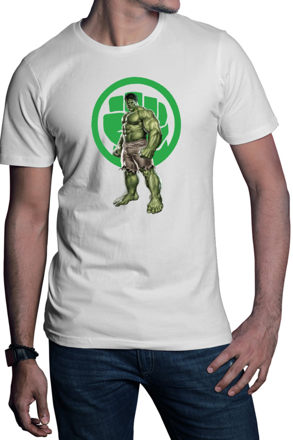Tricou barbati Hulk The Incredible Muscle Big Power Marvel