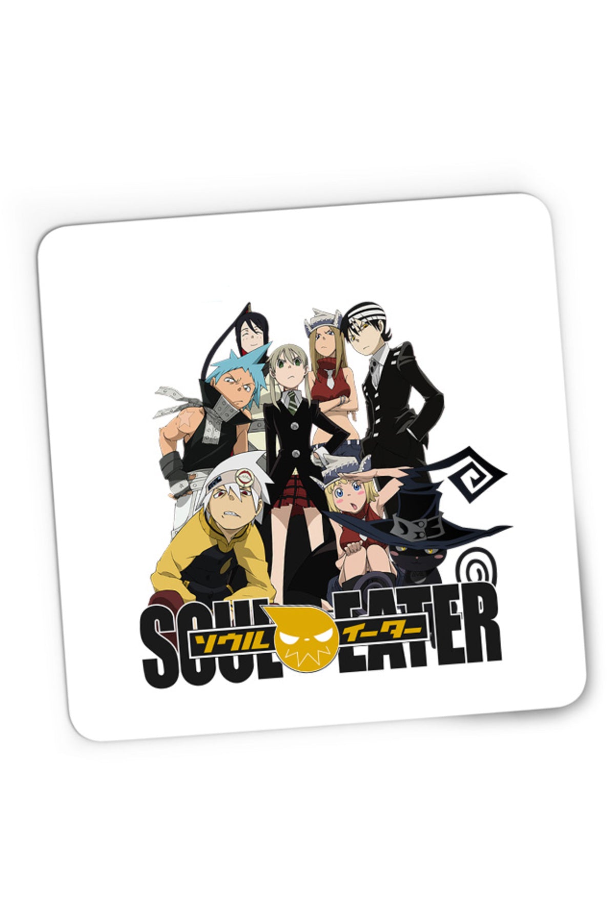 Mousepad Gaming Soul Eater Group Photo Death God Soul, 21x19 cm