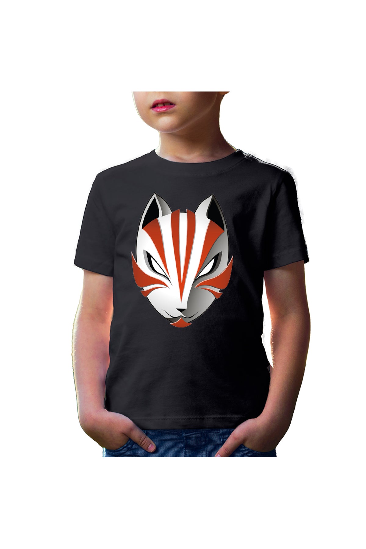 Tricou copii Bleach Kitsune Mask Anime Kage