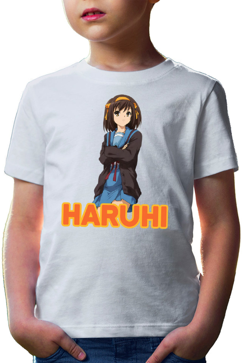 Tricou copii Haruhi Suzumiya Nagaru Tanigawa SOS Club