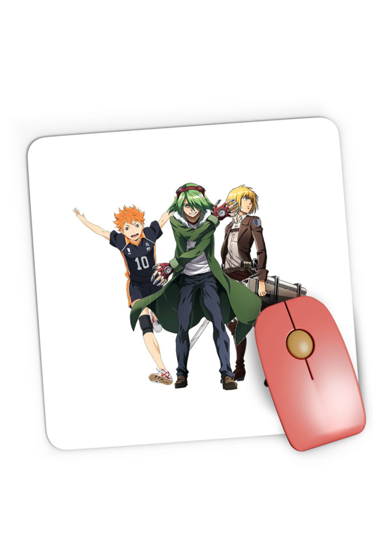Mousepad Gaming Akame ga Kill Lubbock Takahiro Spider Anime Gore, 21x19 cm