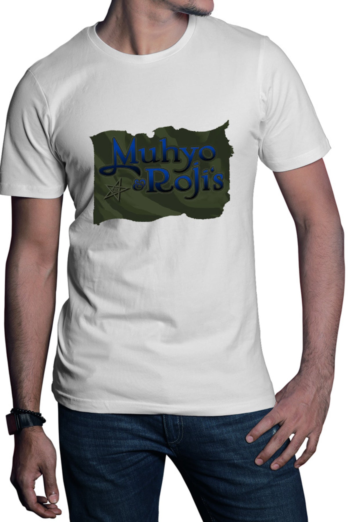 Tricou barbati Muhyo Roji Logo Fantasy Shounen Yoshiyuki Nishi