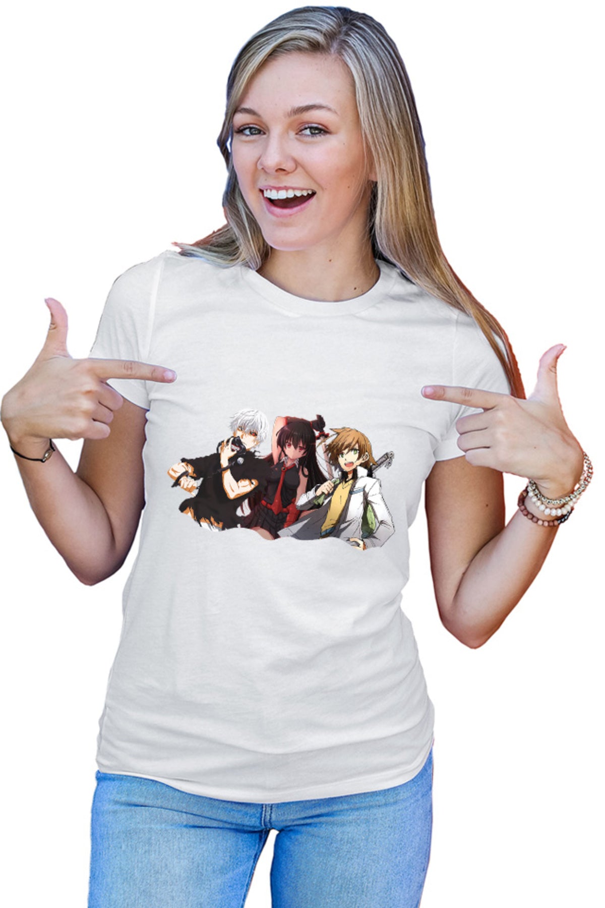 Tricou dama Akame ga kill Tokyo Ghoul Assassins Vampire Paranormal