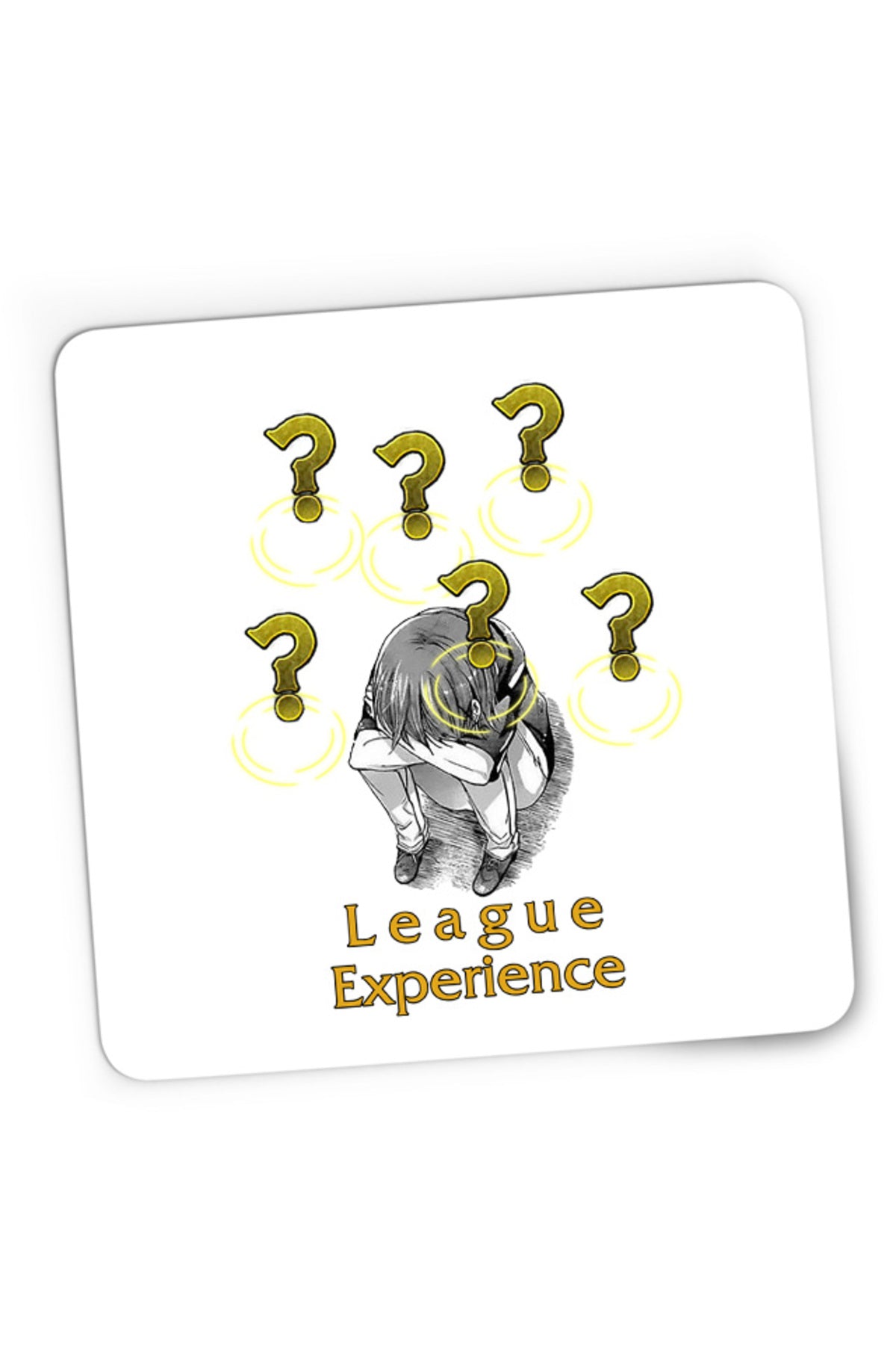 Mousepad Gaming Missions of Love Yukina Cry Exhausted Manga Shounen League, 21x19 cm