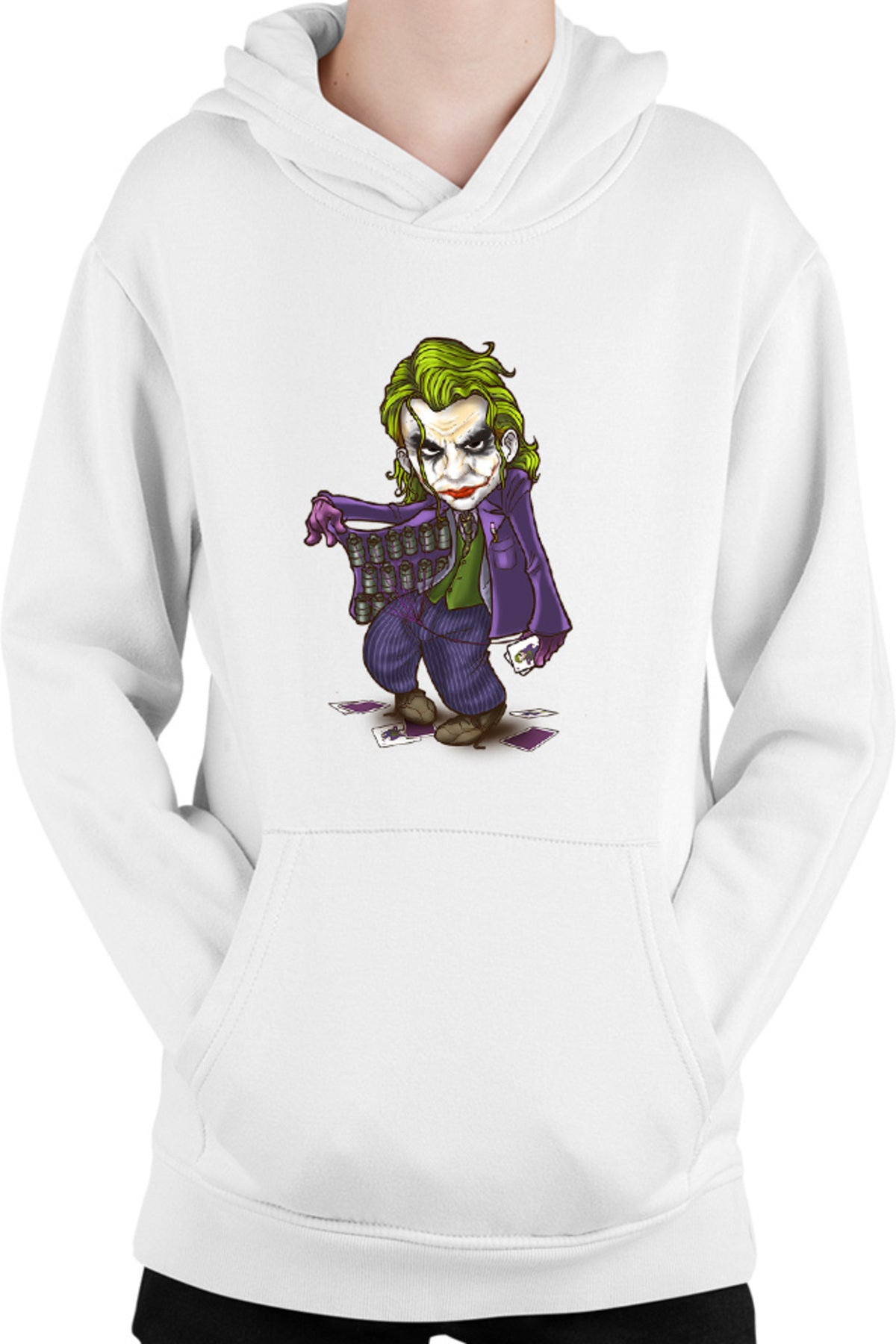 Hanorac copii Joker Ace Cards Chibi Cool