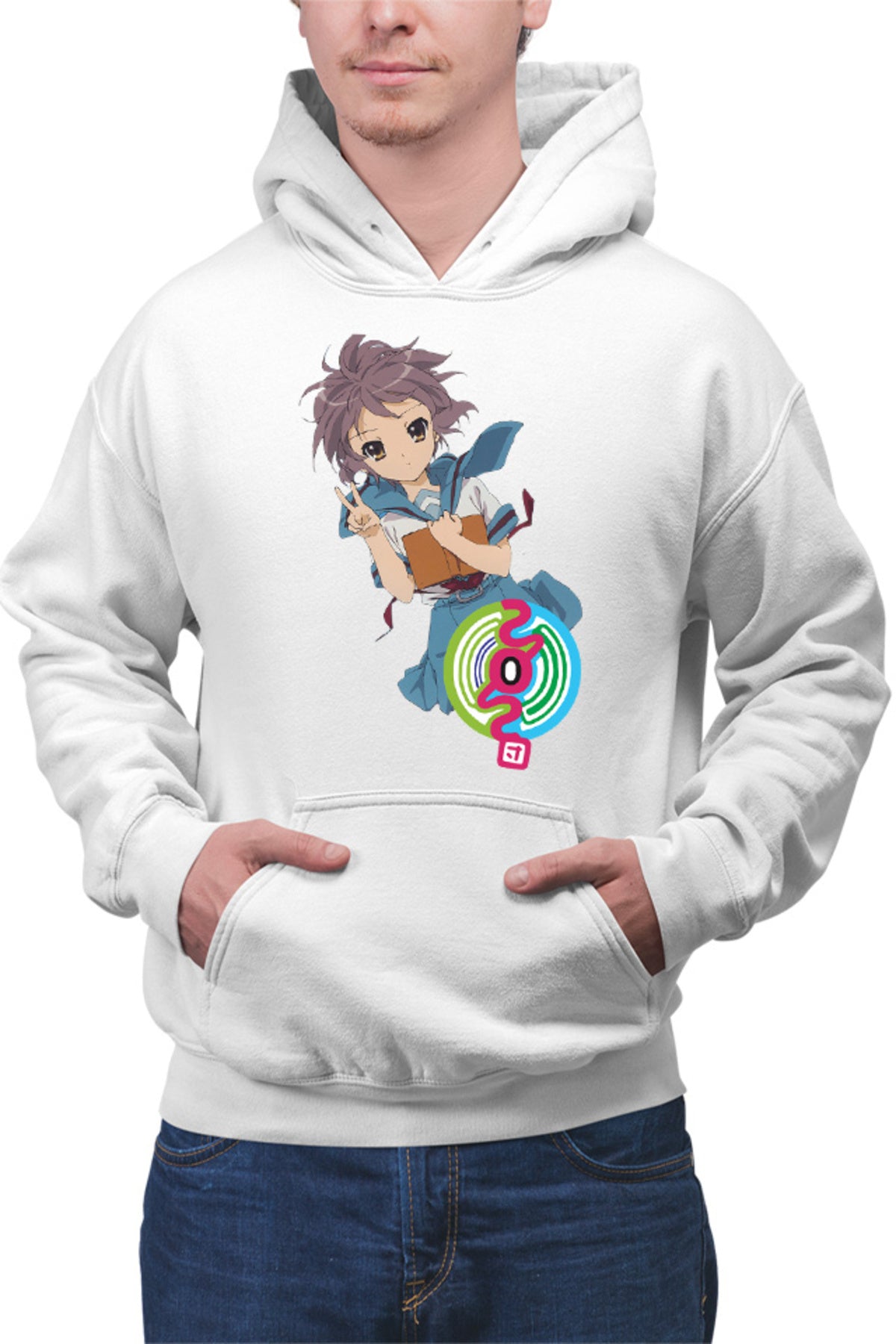 Hanorac barbati Haruhi Suzumiya Yuki SOS Manga Comedy Marvel