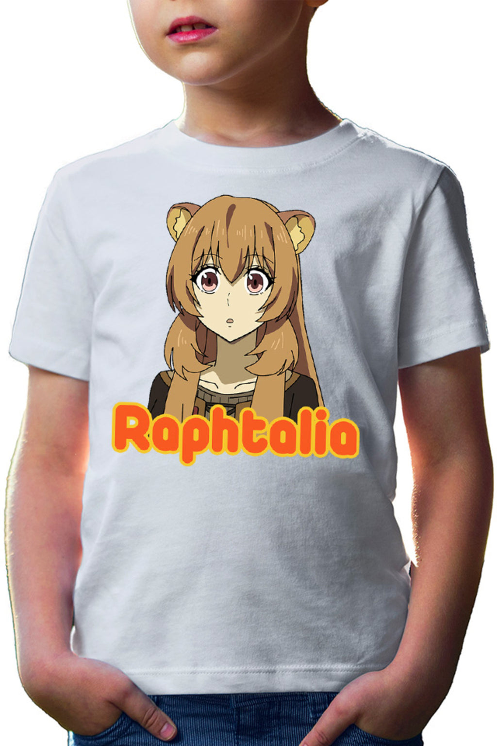 Tricou copii Rising of the Shield Hero Raphtalia Furry Beautiful Medieval Anime