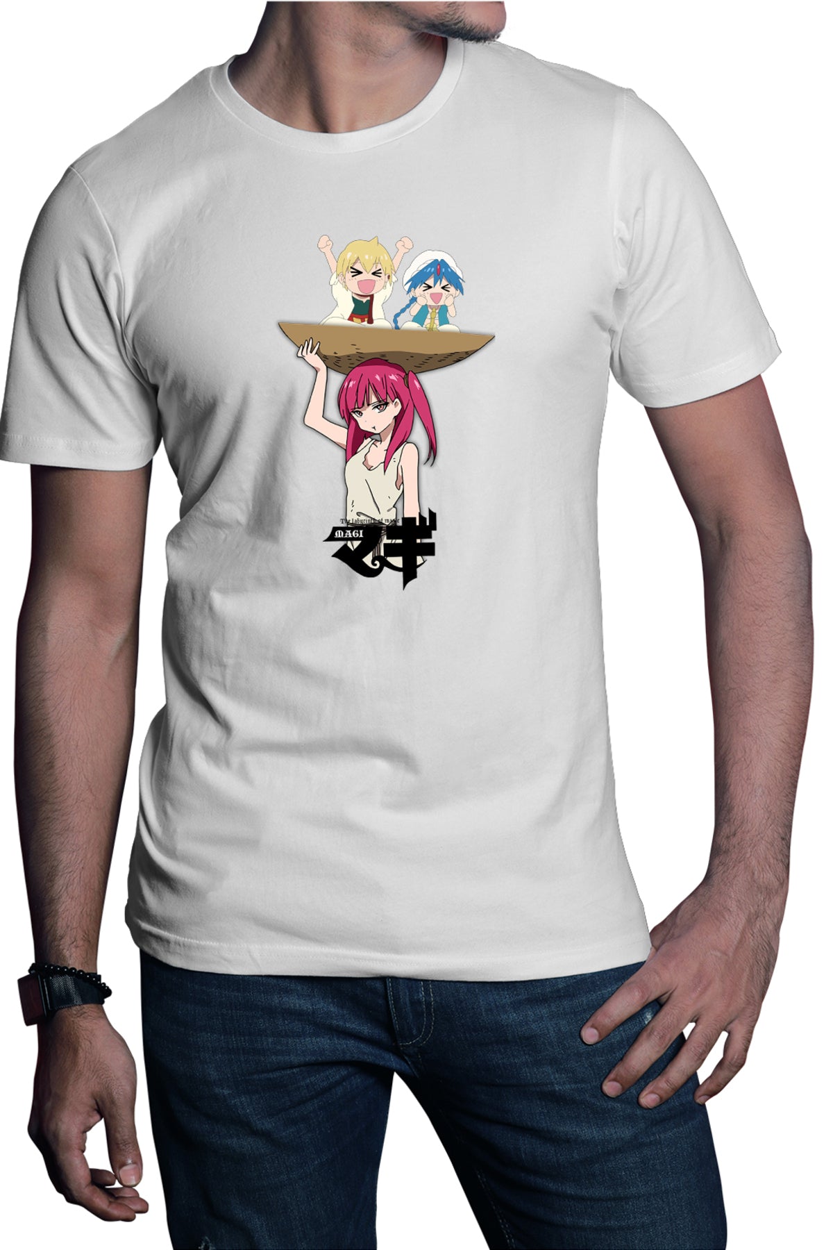 Tricou barbati Magi The Labyrinth of Magic Morgiana Baby Alibaba Alladin