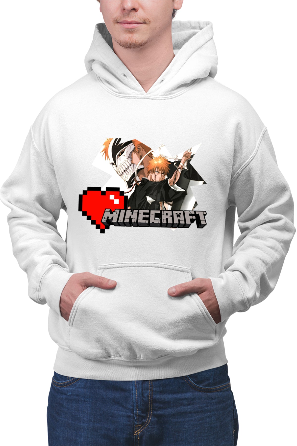 Hanorac barbati Bleach Ichigo Minecraft Legendary Player