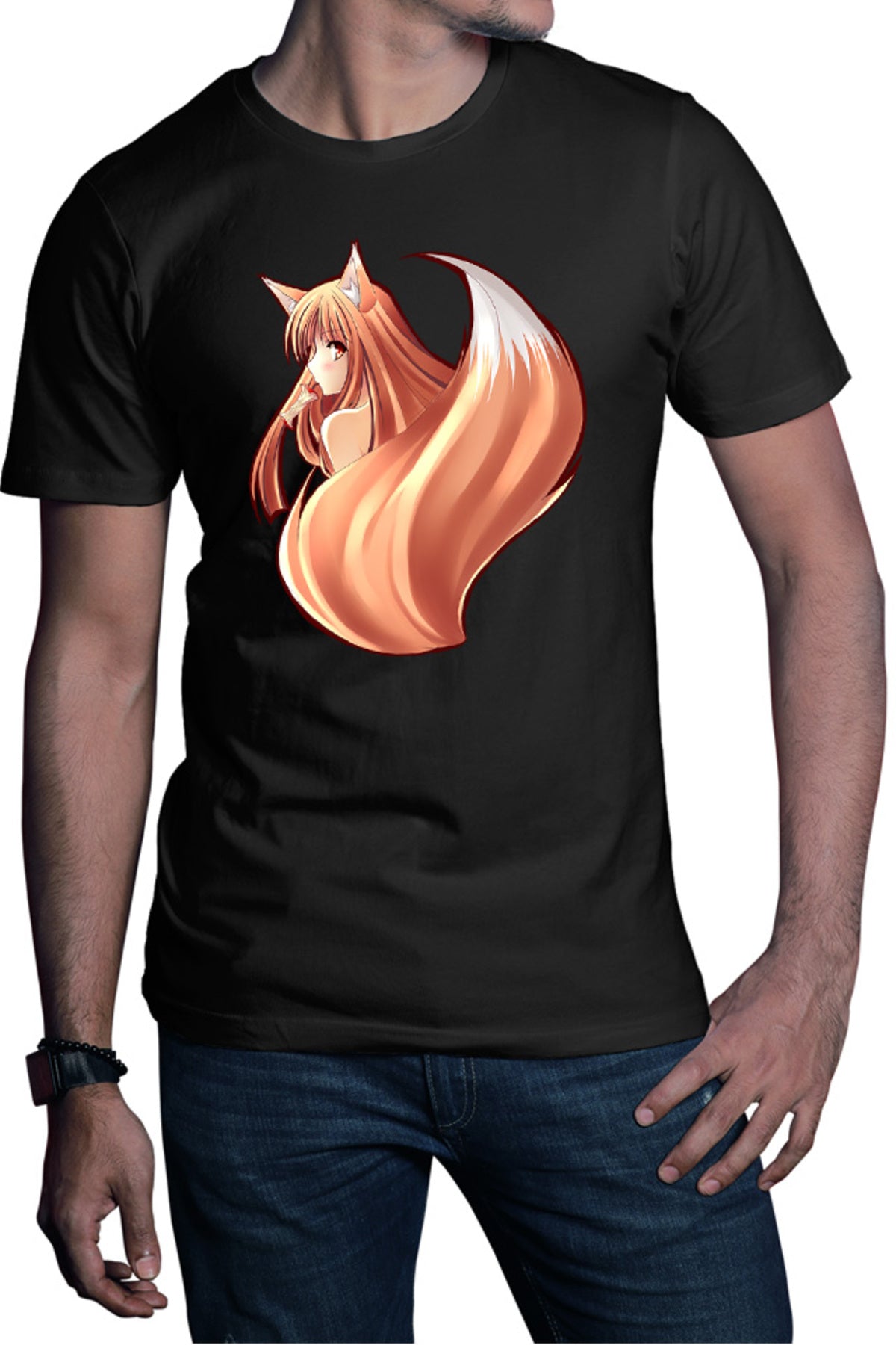 Tricou barbati Spice And Wolf Holo Anime Kage Otaku
