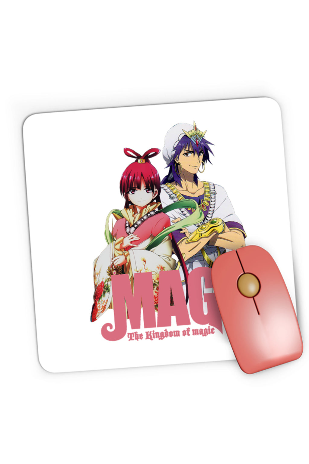 Mousepad Gaming Magi The Labyrinth of Magic Kougyoku Queen Sinbad Cool, 21x19 cm