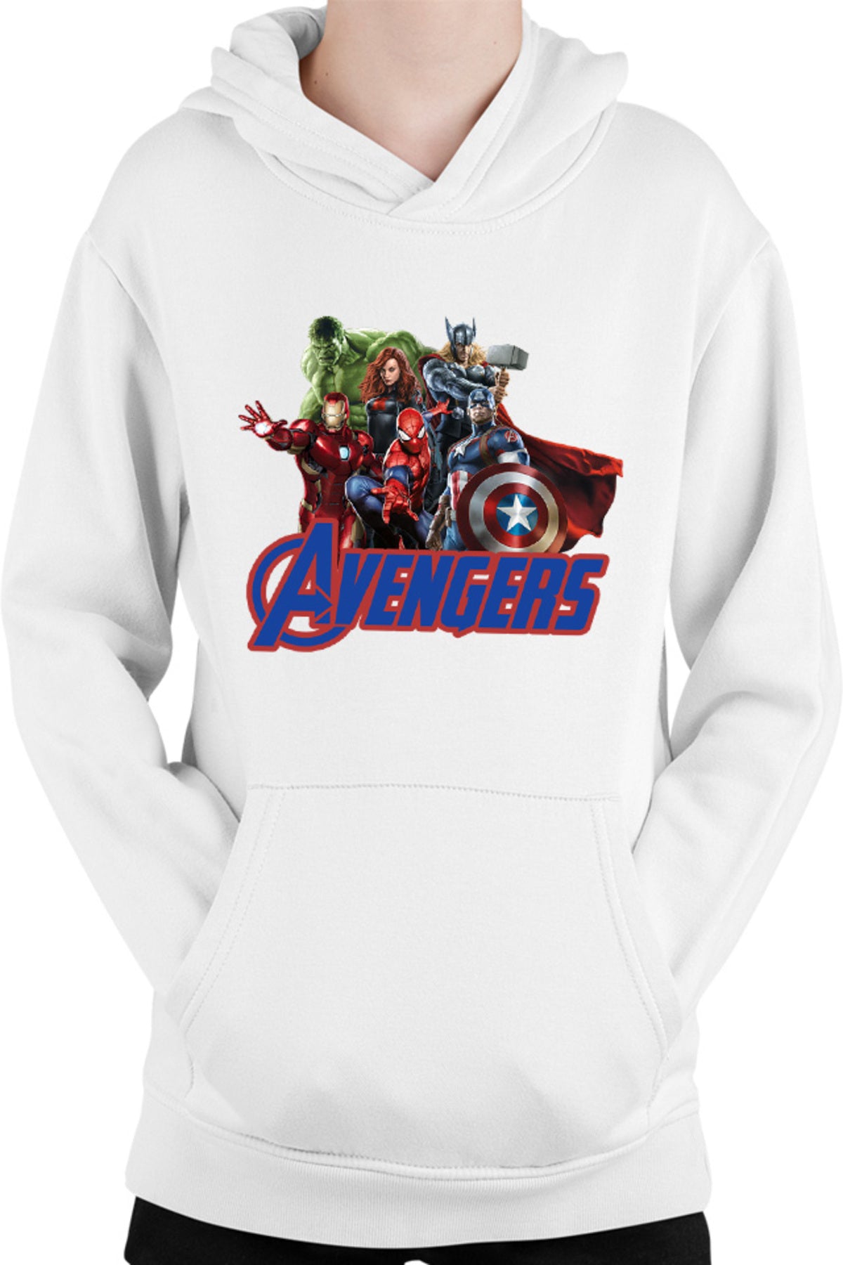 Hanorac copii Thor Avangers Group Spiderman Ally Hero Marvel DC Comedy