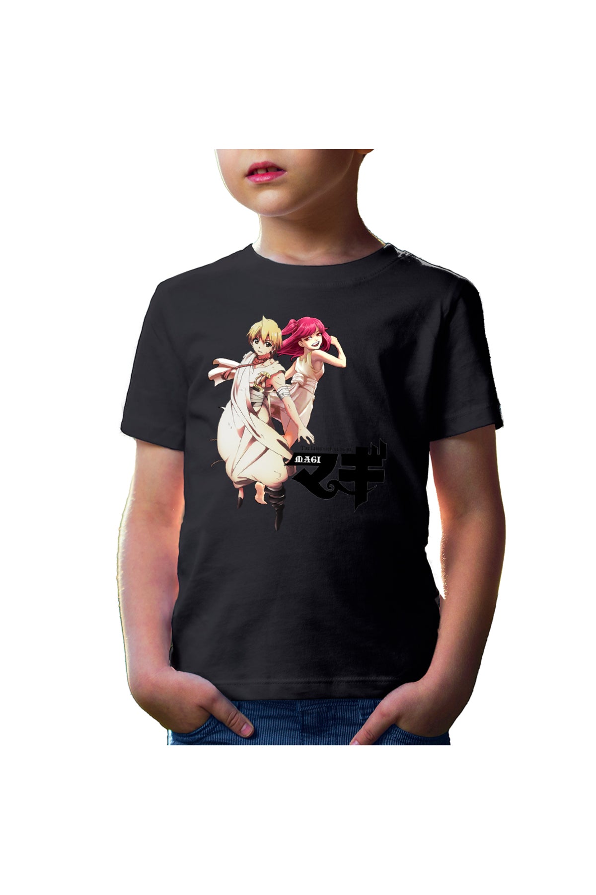 Tricou copii Magi The Labyrinth of Magic Ringke Morgiana Heroes