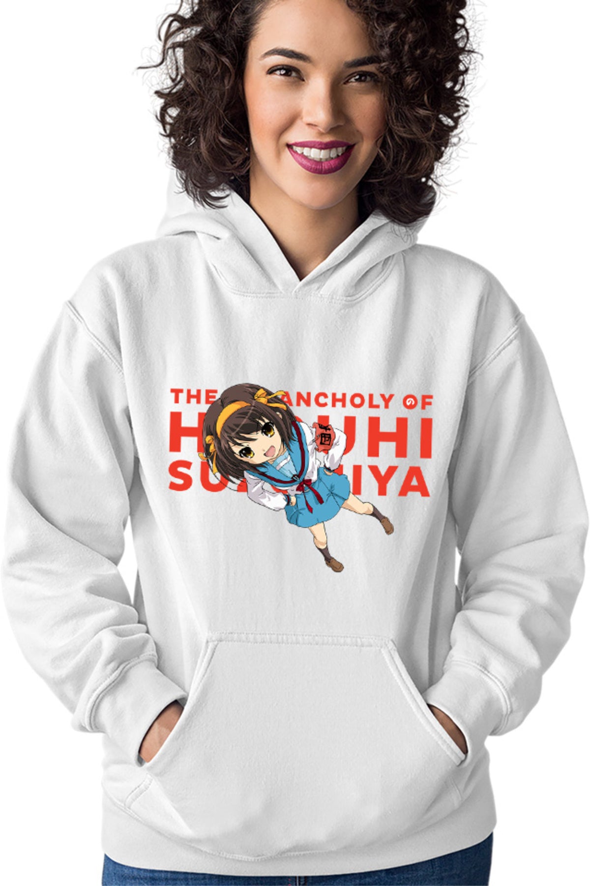 Hanorac dama Haruhi Suzumiya Highschool Uniform Club SOS Fun Action