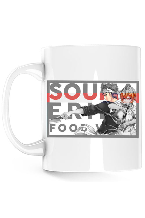 Cana Food Wars Souma Erina Manga Knife Anime Rosub, alba, 330 ml