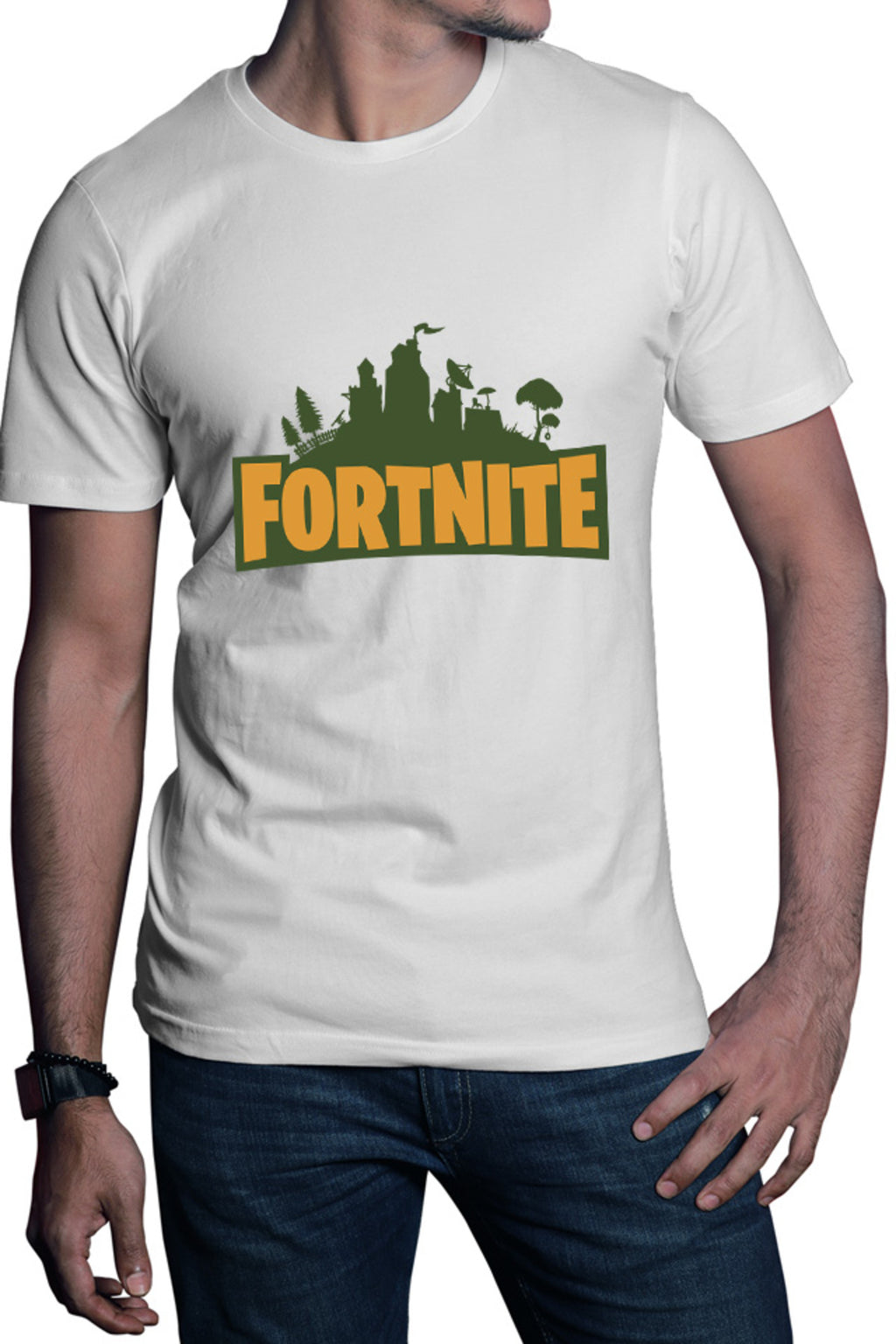Tricou barbati Fortnite Logo Battle Royale Weapons Characters Loot