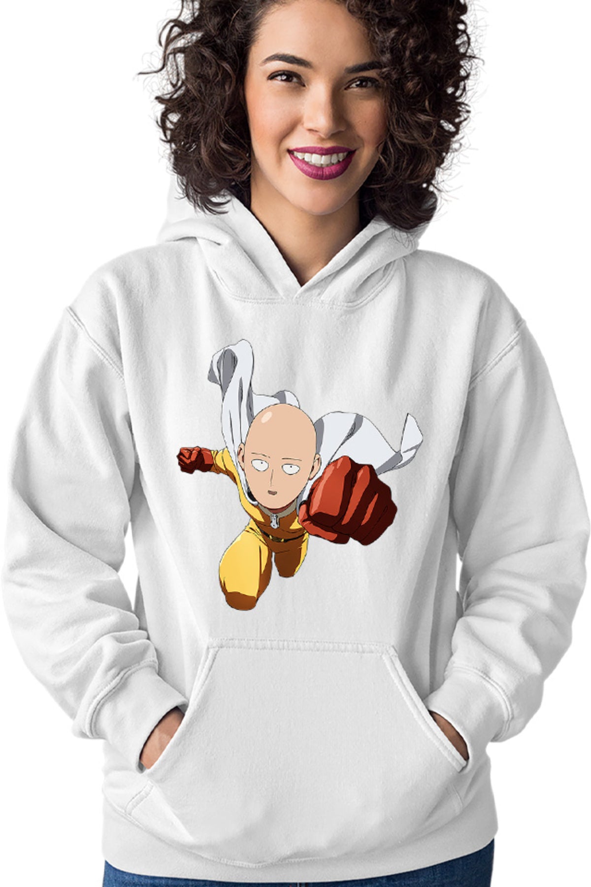 Hanorac dama One-Punch Man Fly Costume Exercice Music