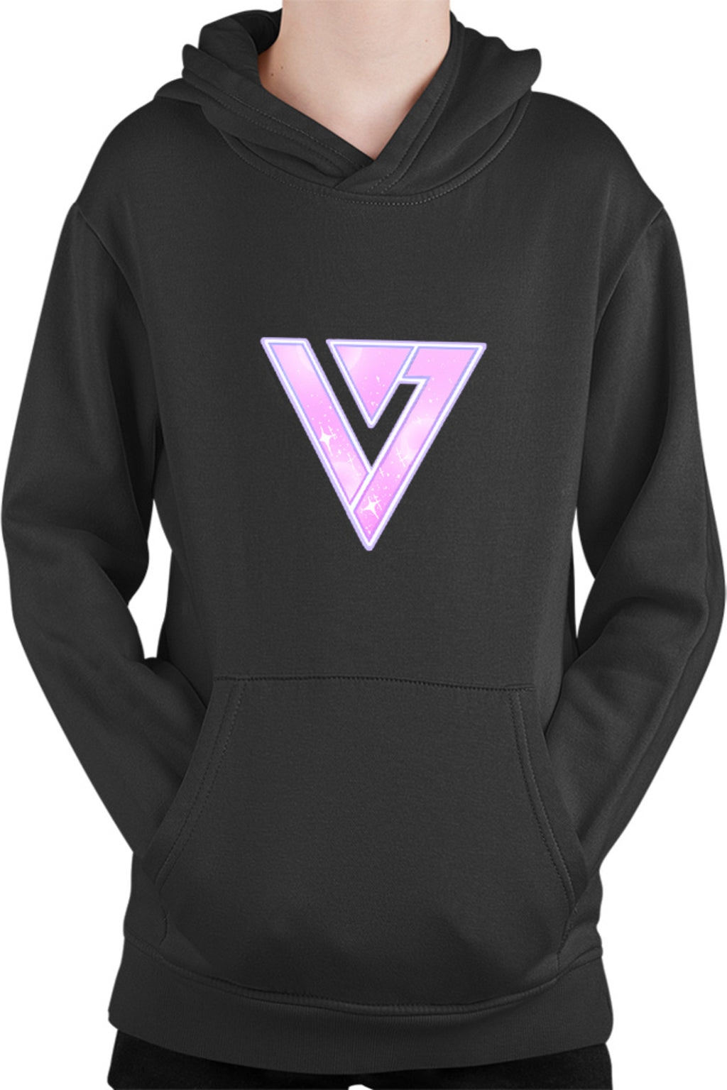 Hanorac copii Seventeen Idol K-pop Group Logo Shiny