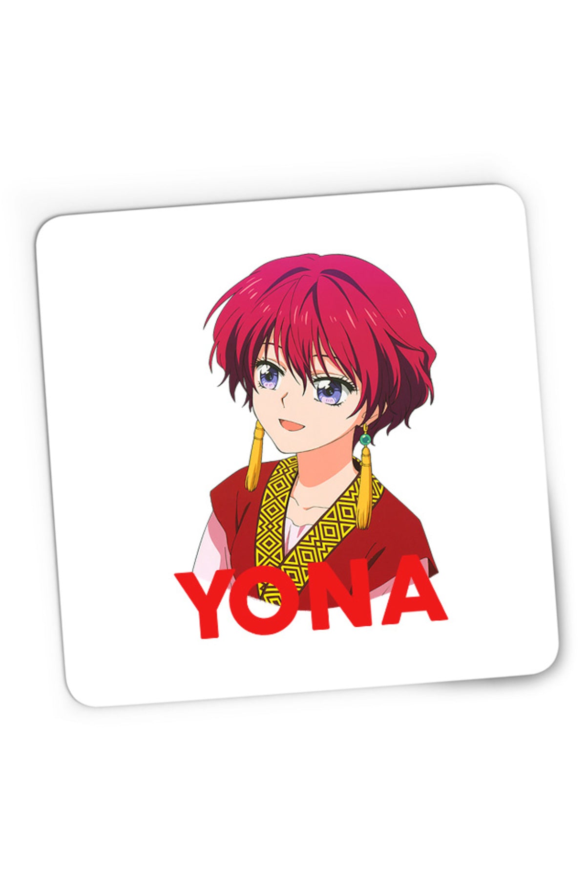 Mousepad Gaming Yona of the Dawn Yona Smile Shaman, 21x19 cm