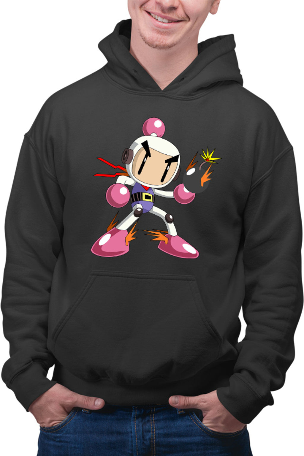 Hanorac barbati Bomberman Angry Japanese Multiplayer
