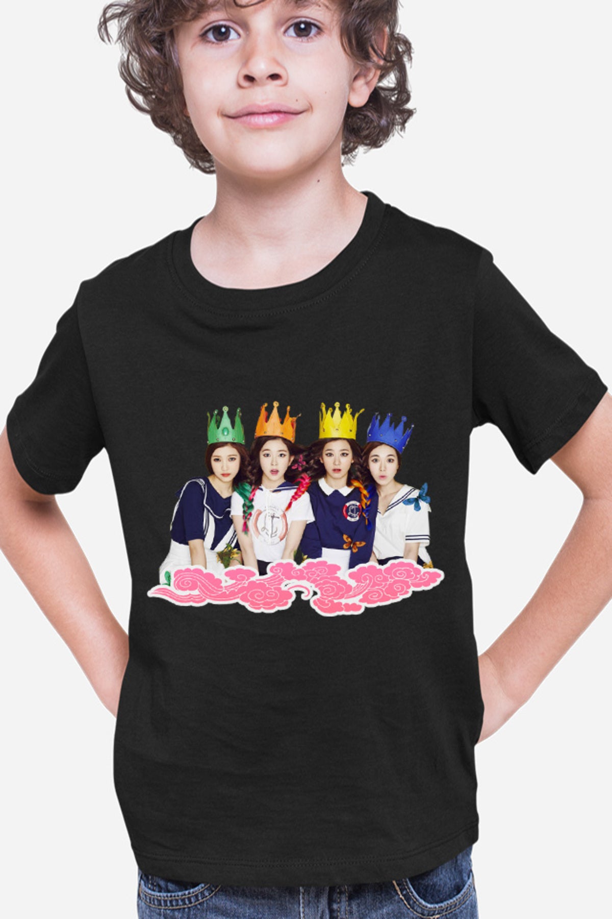 Tricou copii Red Velvet K-Pop Happiness Seulgi Bae Irene Yeri