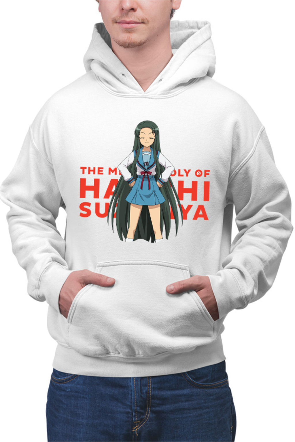 Hanorac barbati Haruhi Suzumiya Tsuruya Light Novel Slice of Life Duplo
