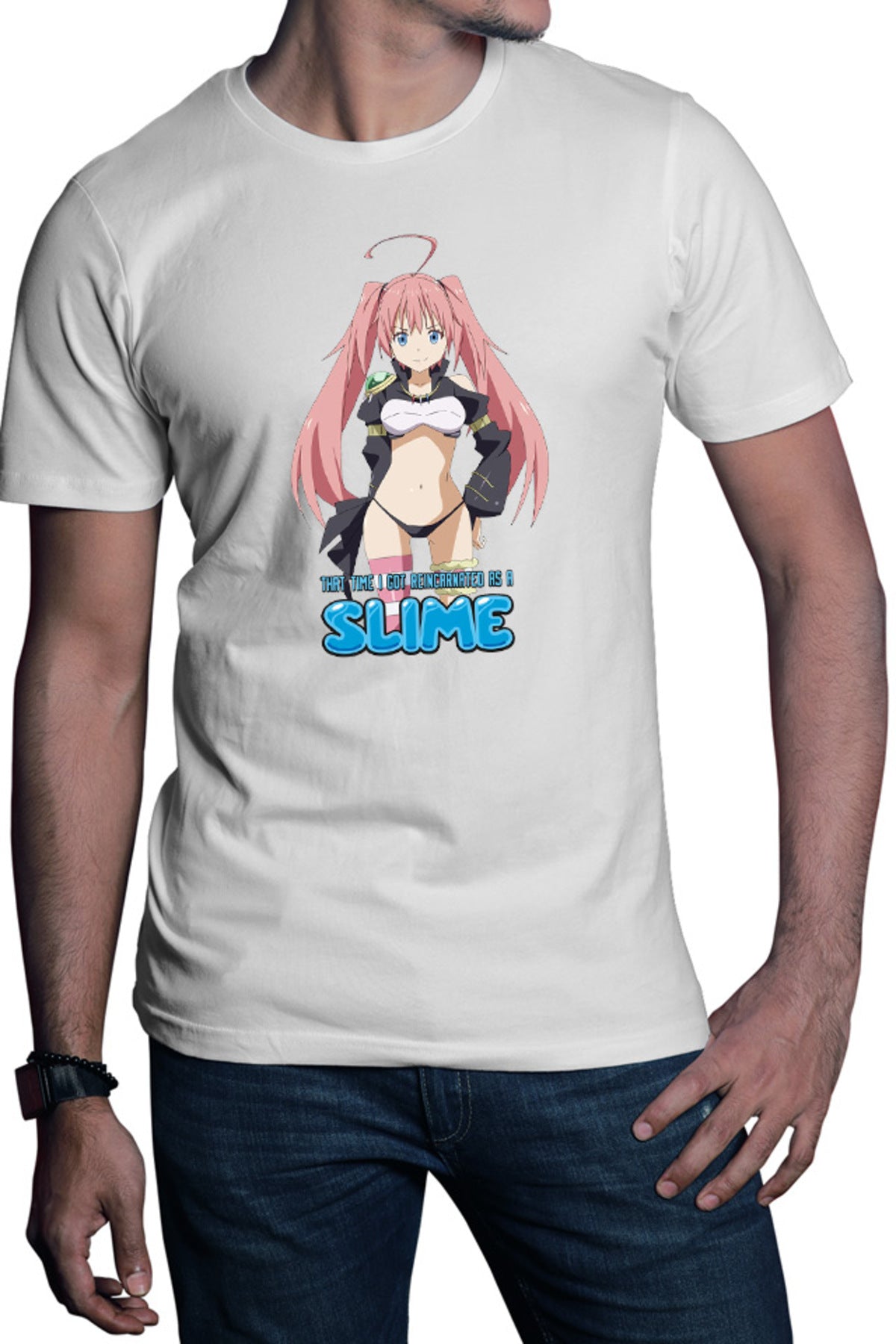 Tricou barbati TenSura That Time Slime Milin Powerful Demon
